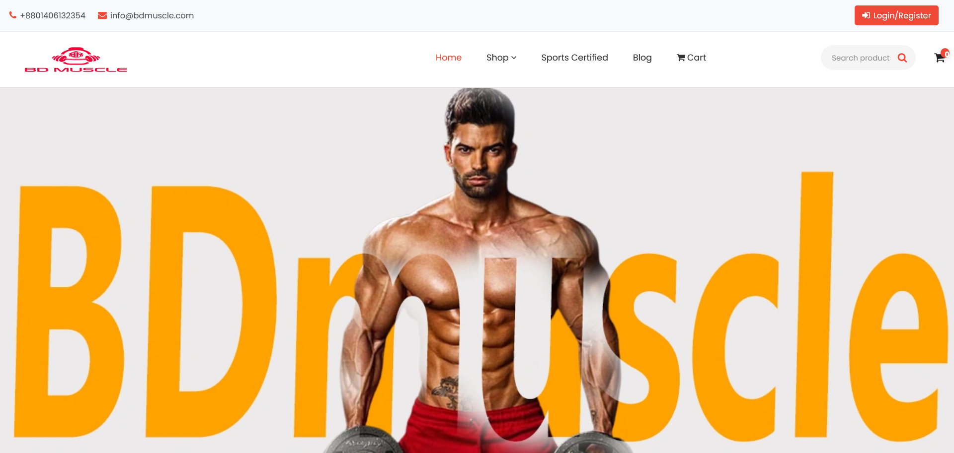 BD Muscle - Sports Nutrition Marketplace