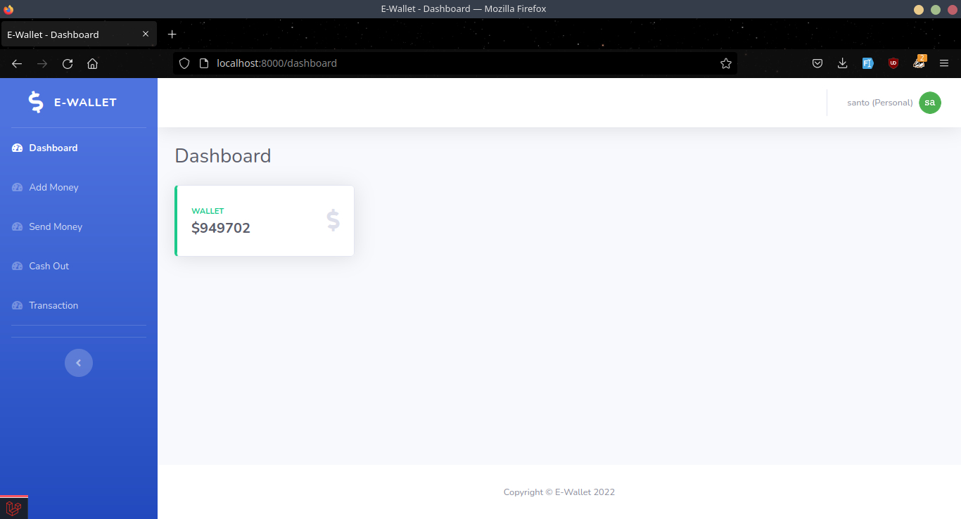 E-Wallet Application